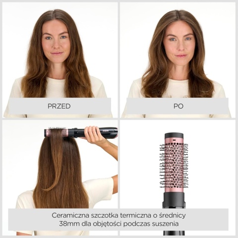 Suszarko-Lokówka BaByliss AS126E 1000W Jonizacja 4w1 Zestaw Ceramiczna