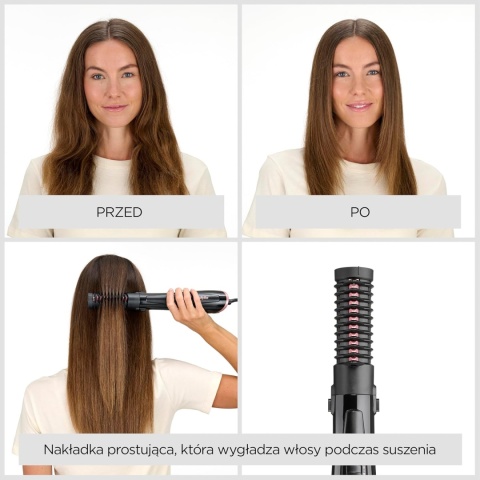Suszarko-Lokówka BaByliss AS126E 1000W Jonizacja 4w1 Zestaw Ceramiczna