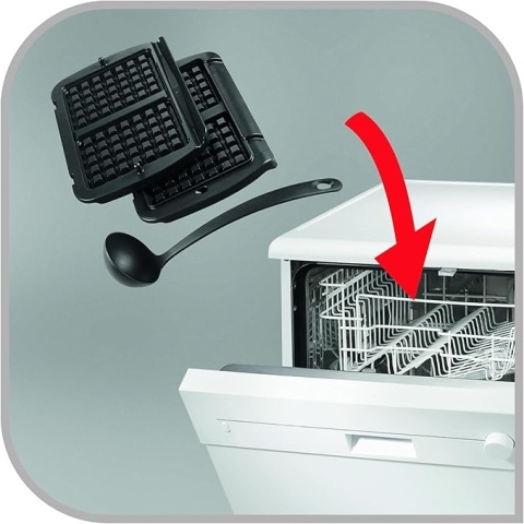 Tefal płyty do gofrów i chochla do grilla optycznego Optigrill XA724810