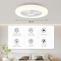 Wentylator Lampa sufitowa LED 48 cm, regulowana prędkość , 3000-5500 K
