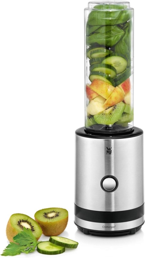 Wmf Küchenminis Smoothie-to-go mikser 300W stal nierdzewna 0,6l - 2 butelki