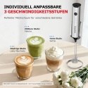 Bonsenkitchen Elektryczny spieniacz do mleka podwojny