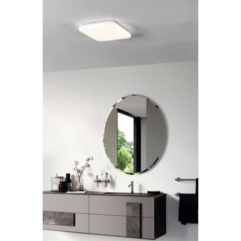 EGLO FRANIA Plafon LED 28x28 cm 4000K biały lampa ścienna / sufitowa