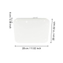 EGLO FRANIA-S Plafon LED 28x28 cm 3000K biały lampa ścienna / sufitowa