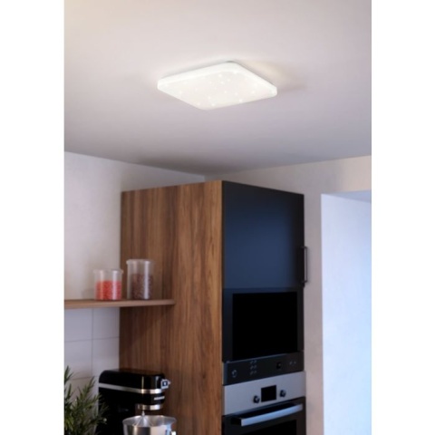EGLO FRANIA-S Plafon LED 33x33 cm 3000K biały lampa ścienna / sufitowa