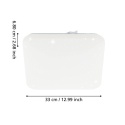 EGLO FRANIA-S Plafon LED 33x33 cm 3000K biały lampa ścienna / sufitowa
