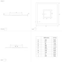 EGLO Lampa sufitowa BORDONARA RBG sciemniana 3-6.5 K 45 CM Z PILOTEM