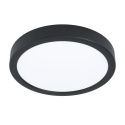 EGLO Plafon FUEVA 5 ROUND LED 16,5W 3000K - czarny