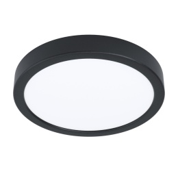 EGLO Plafon FUEVA 5 ROUND LED 16,5W 3000K - czarny