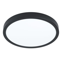 EGLO Plafon FUEVA 5 ROUND LED 20W DIM 3000K - czarny 28.5 cm