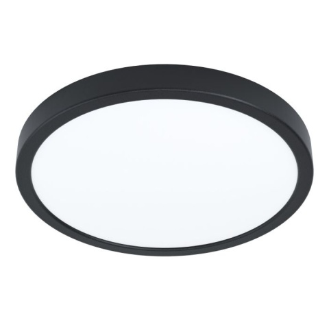 EGLO Plafon FUEVA 5 ROUND LED 20W DIM 3000K - czarny 28.5 cm