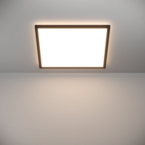 EGLO ROVITO oprawa sufitowa Plafon LED 50x50cm IP44 Czarny 	2700 / 4000 / 6500 K