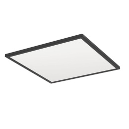 EGLO ROVITO oprawa sufitowa Plafon LED 50x50cm IP44 Czarny 	2700 / 4000 / 6500 K