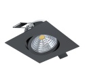 EGLO SALICETO oprawa do zabudowy, czarny 2700 K 380LM