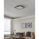 EGLO SALOBRENA-Z Plafon LED 2700-6500K czarny 45x45 cm oprawa sufitowa Smart Home