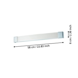 EGLO SIDERNO oprawa lustrzana KINKIET 58 CM
