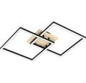 Eglo Crosslink.z LOMALTAS 8 W, 4400 lm, 2700-6500 K, IP20, czarno-brązowa - Kompatybilna z systemem SMART HOME firmy Hornbach