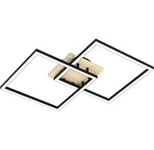 Eglo Crosslink.z LOMALTAS 8 W, 4400 lm, 2700-6500 K, IP20, czarno-brązowa - Kompatybilna z systemem SMART HOME firmy Hornbach