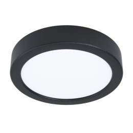 Eglo Fueva 5 Plafon LED Czarny 16cm 10,5W Neutral