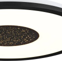 Eglo Lampa sufitowa Marmorata, panel LED z efektem kryształowym, strefy świetlne