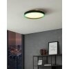 Eglo MONTEMORELOS-Z Lampa Sufitowa LED czarny, Zmieniacz kolorów SMART APLIKACJA