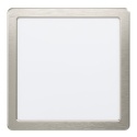 FUEVA 5 Oprawa wpuszczana LED 17W 3000K nikiel 21,6cm