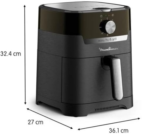 Frytkownica beztłuszczowa Moulinex EZ501810 4,2 L Easy Fry & Grill