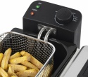 H.Koenig DFX600 frytkownica ze stali nierdzewnej podwójna 2 termostaty, 2x 3 L
