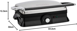 H.Koenig GR20 grill kontaktowy/całkowicie rozkładany/powłoka nieprzywierająca