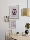 Hübsch EDGE Lampa Wisząca - Złota