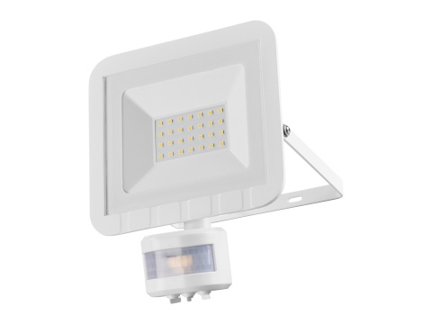 LAMPA LED Z CZUJNIKIEM RUCHU LIVARNO BIALA