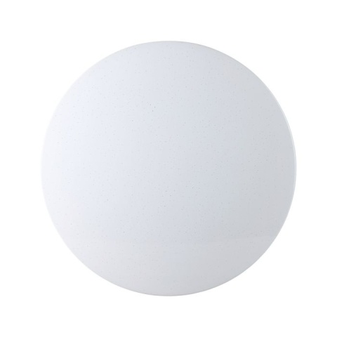 LAMPA SUFITOWA PLAFON LED EGLO Ø 43 cm BIAŁY OKRĄGŁY 24W 600lm EFEKT GWIAZD
