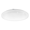 LAMPA SUFITOWA PLAFON LED EGLO Ø 43 cm BIAŁY OKRĄGŁY 24W 600lm EFEKT GWIAZD