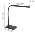 Lampka biurkowa LED LAROA giętka ściemnialna