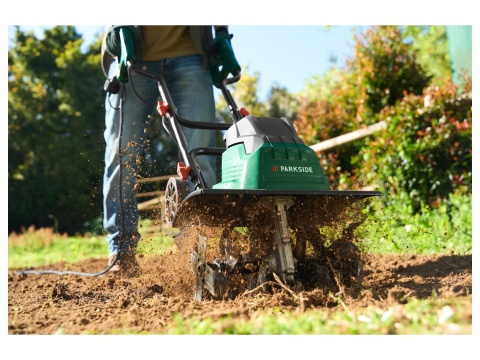 PARKSIDE Glebogryzarka Kultywator 1500 W 40 cm 20 cm 6 noży składana