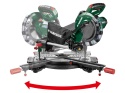Piła ukośnica pilarka z posuwem Parkside PZKS 2000 C3 2000 W 210 mm laser
