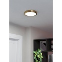 Plafon Eglo Fueva 5 LED 17W 3000K 21 cm Mosiądz