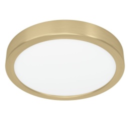 Plafon Eglo Fueva 5 LED 17W 3000K 21 cm Mosiądz