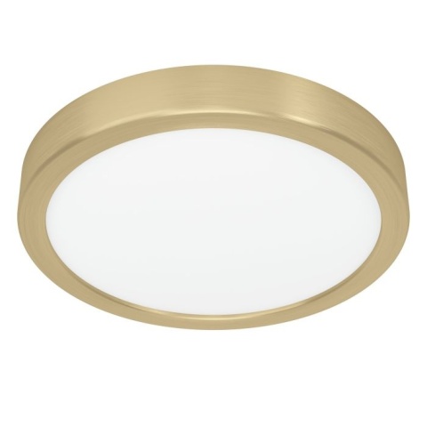 Plafon Eglo Fueva 5 LED 17W 3000K 21 cm Mosiądz