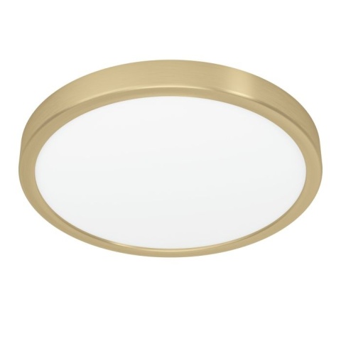 Plafon LED 20,5W 3000K 28,5cm Eglo Fueva 5 Mosiądz