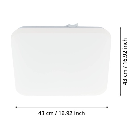 Plafon LED 6x5,5W FRANIA 97876 Eglo 43 CM 3000 K LAMPA SUFITOWA