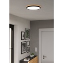 Plafon łazienkowy LED 30cm IP44 2700/4000/6500K Czarny okrągły ROVITO