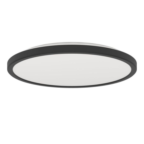 Plafon łazienkowy LED 30cm IP44 2700/4000/6500K Czarny okrągły ROVITO