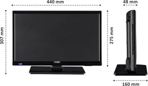 REFLEXION LED19iBT 19-calowy Smart TV (HD Ready, DVB-T2/S2/C, HDMI, CI+, 12 V/230 V) kamper