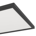 ROVITO-Z oprawa sufitowa Plafon LED 29x29cm IP44 RGB+TW Czarny SMART APLIKACJA EGLO
