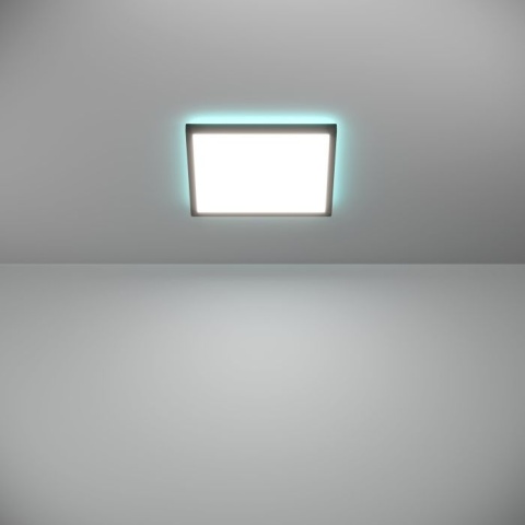 ROVITO-Z oprawa sufitowa Plafon LED 29x29cm IP44 RGB+TW Czarny SMART APLIKACJA EGLO