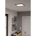 ROVITO-Z oprawa sufitowa Plafon LED 29x29cm IP44 RGB+TW Czarny SMART APLIKACJA EGLO