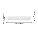 ROVITO oprawa sufitowa Plafon LED 57x30cm IP44 Biały EGLO 2700 / 4000 / 6500 K