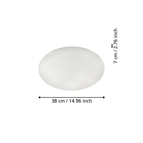 TOTARI-Z LAMPA SUFITOWA/PLAFON LED 900084 EGLO CONNECT SMART, APLIKACJA