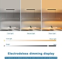 100cm Lampa Wisząca LED 42W LED3000K-6500K 10%-100% Z Pilotem I Aplikacją